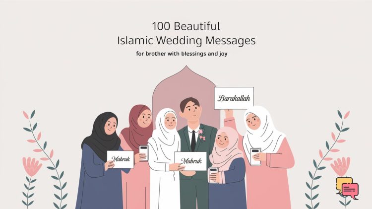 Islamic Wedding Messages for Brother - Heartfelt Blessings and Prayers